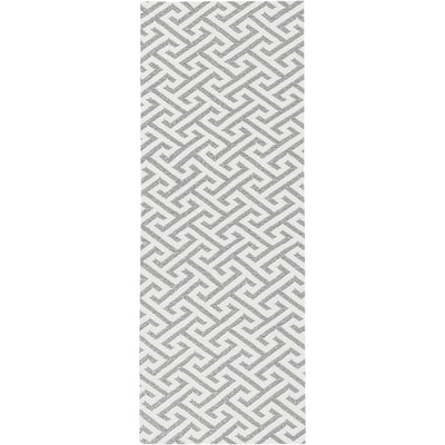 שטיח קילים הדס 03 אפור/לבן ראנר | השטיח האדום